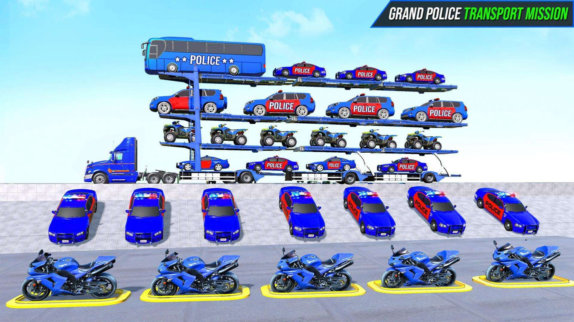 安卓监狱囚犯警车运输机app