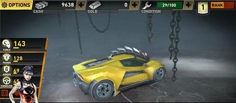 疯狂车轮比赛破解版