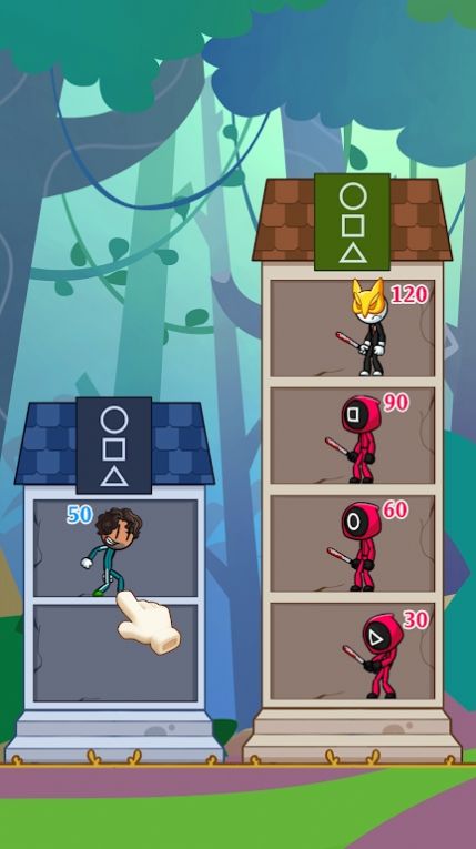 安卓鱿鱼塔456冲突战游戏安卓版(squid tower) v0.1.2app