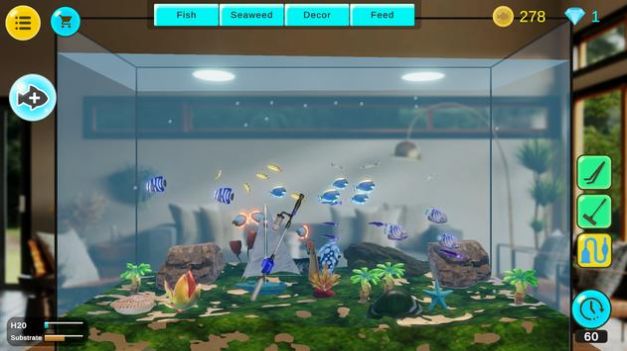 安卓水族馆3d养鱼场游戏安卓手机版 v1.0.2app