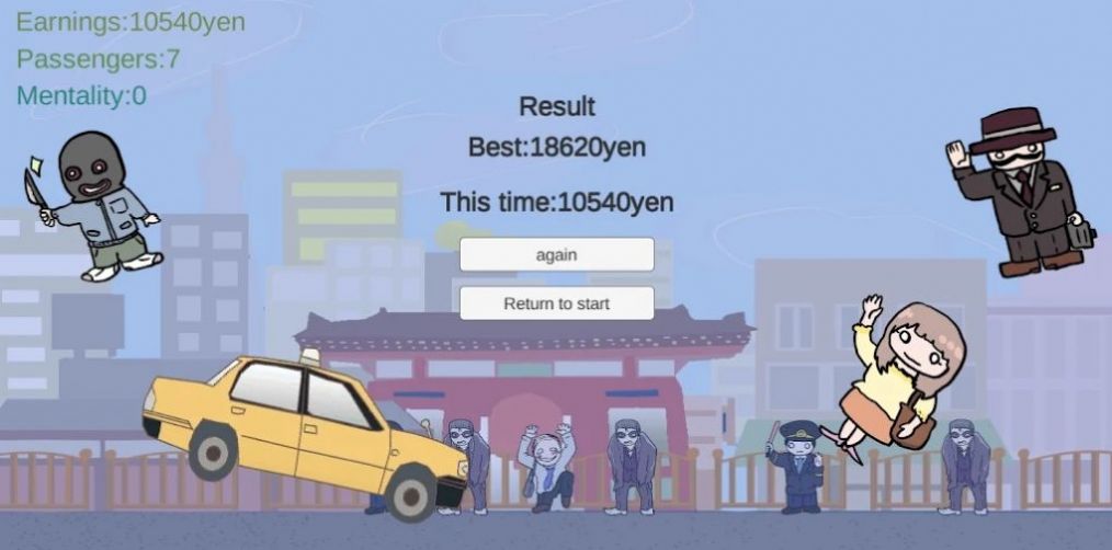 安卓东京出租车司机游戏正版（heytaxi!!2） 1.0.5app