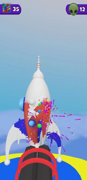 安卓油漆球冲刺游戏安卓版(paint ball rush) 0.1app