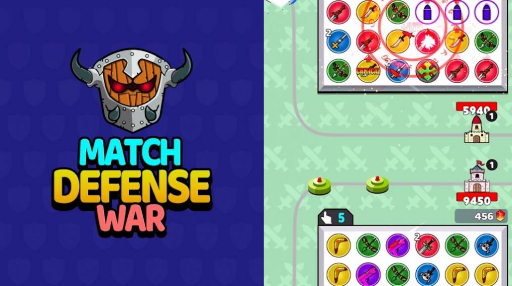 安卓对抗防御战游戏官方版（match defense war） v1.0.0软件下载