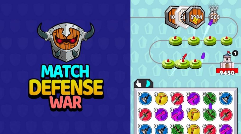 安卓对抗防御战游戏官方版（match defense war） v1.0.0app
