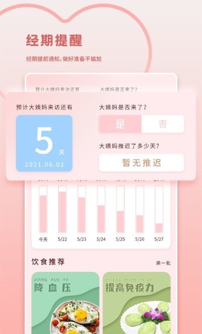 安卓大姨妈月经期管家app