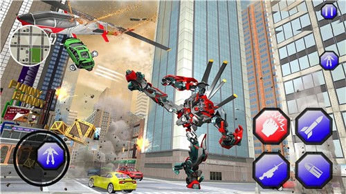 安卓变形机甲破坏战士app