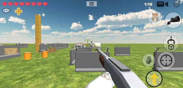 我的战争多人沙盒射击破解版