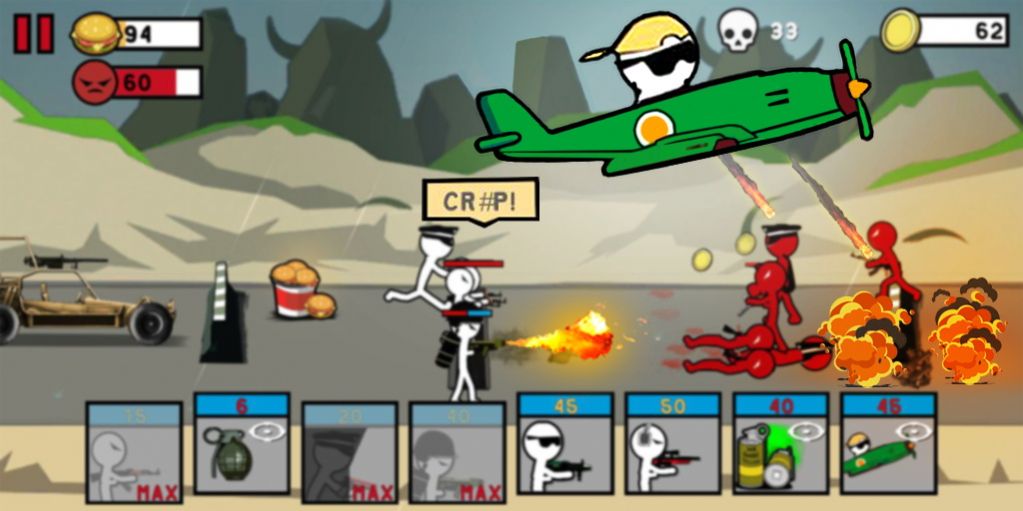 火柴人世界战争模拟器游戏手机版（stickman army） v1.06
