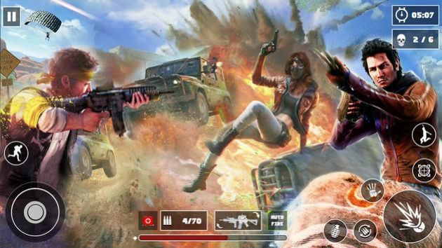 安卓生存小队火焰战场pvp游戏软件下载