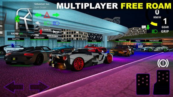 极限gtr跑车驾驶