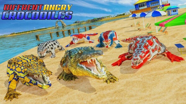安卓吃人鳄鱼模拟器游戏app