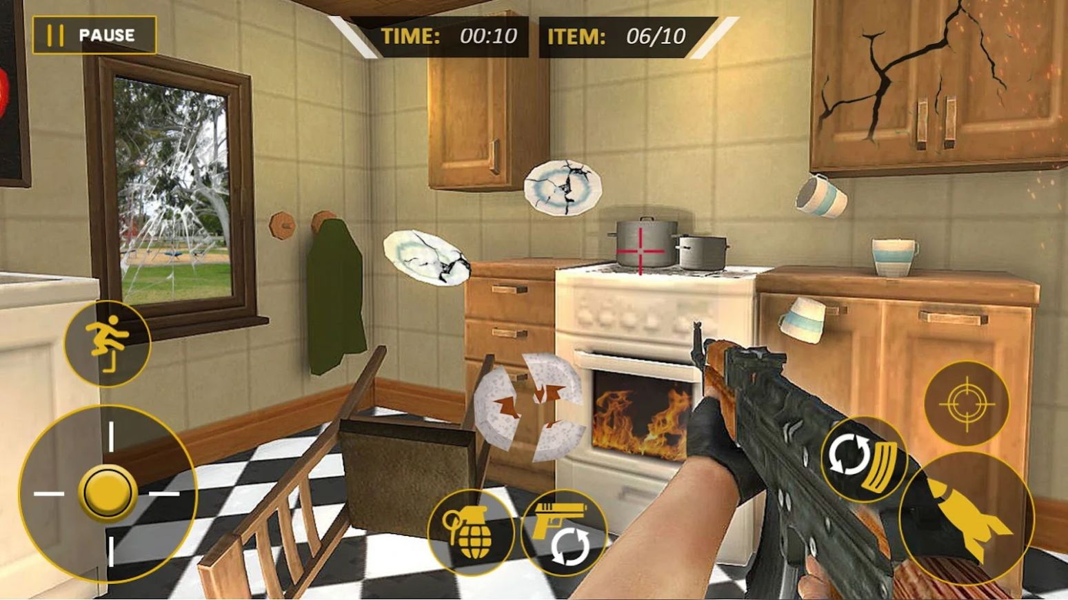 射击房子游戏安卓版(destroy neighbor house) v1.1.10