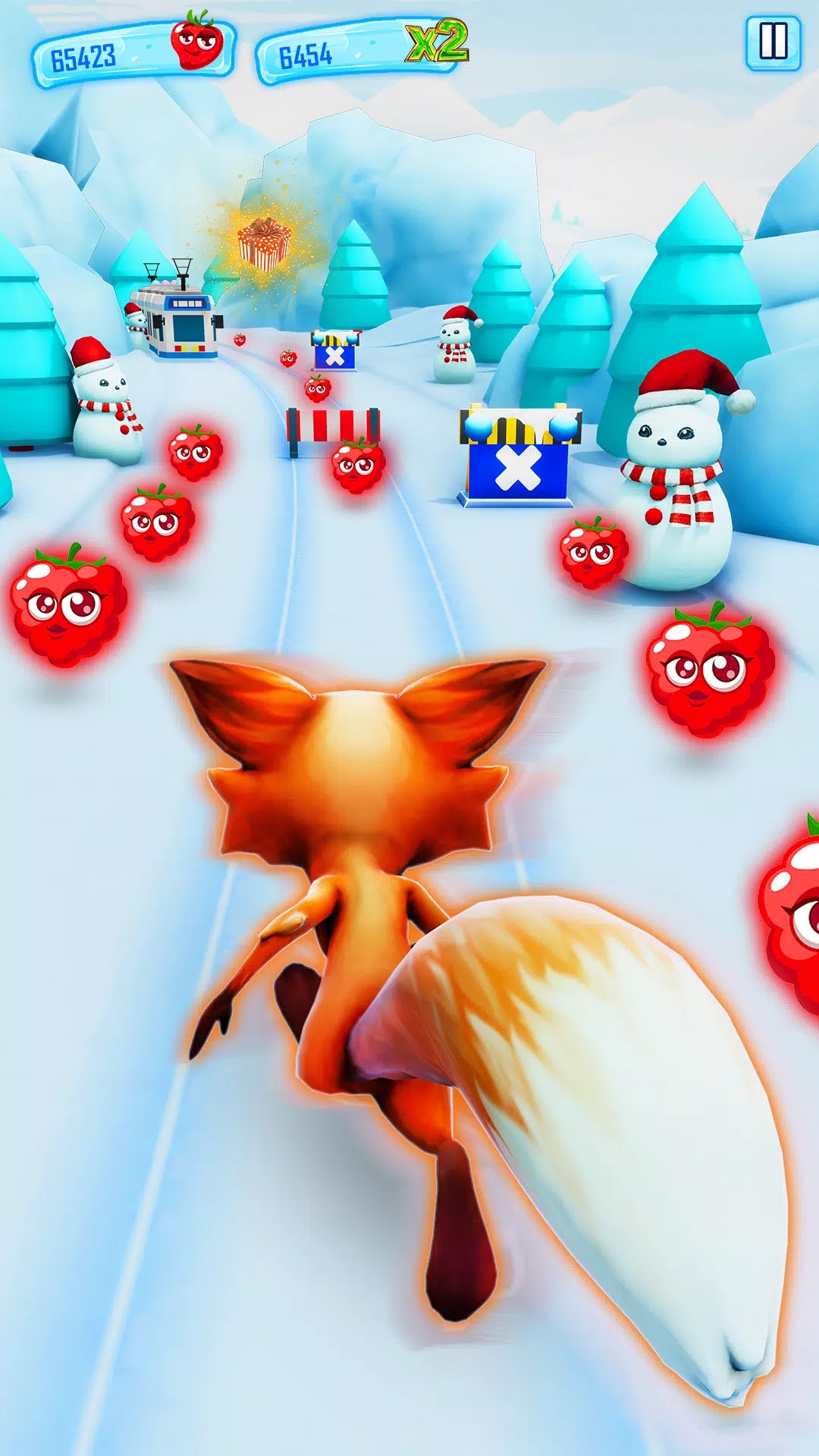 无尽的动物奔跑