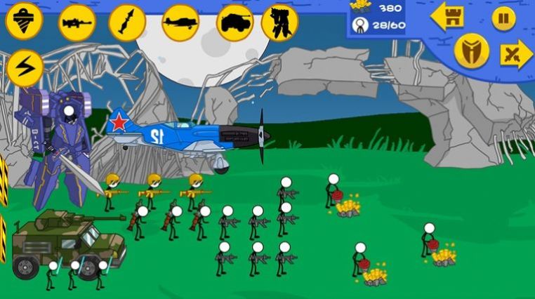 安卓火柴人放置射击大作战游戏app