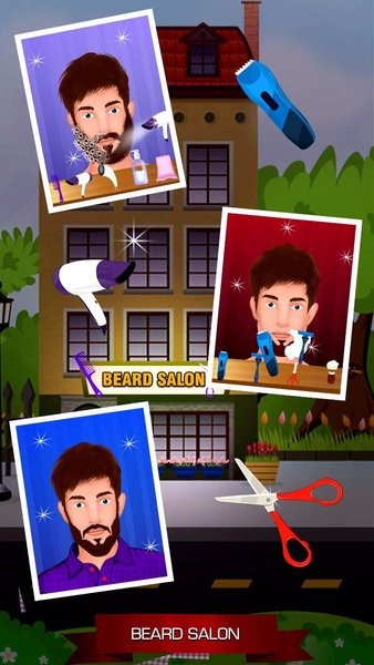 胡子理发沙龙游戏