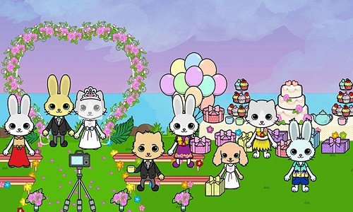 安卓托卡迷你城堡海滩游戏app