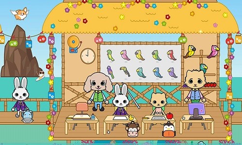 托卡迷你城堡海滩游戏