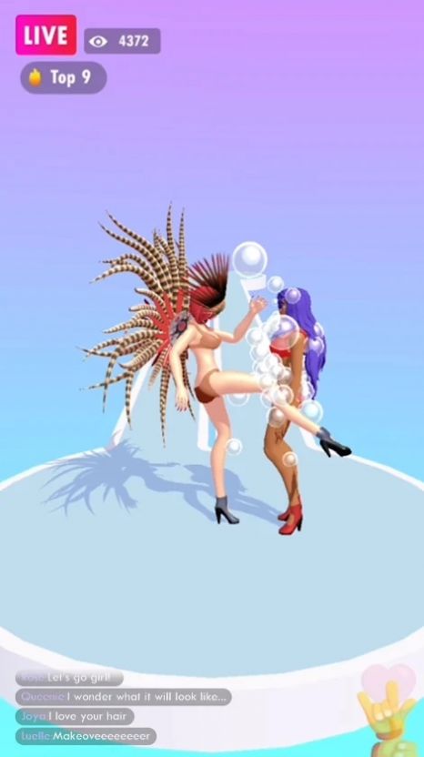 安卓走秀大战游戏汉化中文版（catwalk battle） v0.1app