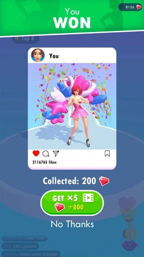 安卓走秀大战游戏汉化中文版（catwalk battle） v0.1软件下载