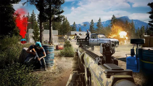 安卓掩护突击队热火射击软件下载