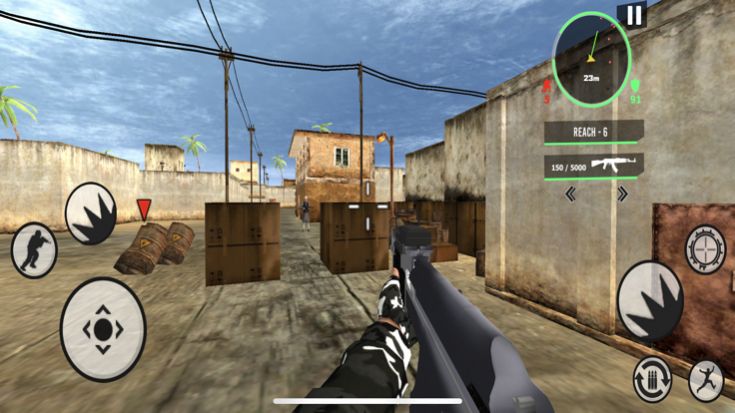 使命射击行动游戏官方安卓版（foot back for concealed attack） v1.0下载