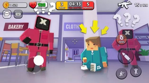 安卓狩猎追逃捉迷藏游戏最新手机版（hide hide and seek online） v0.35.77app