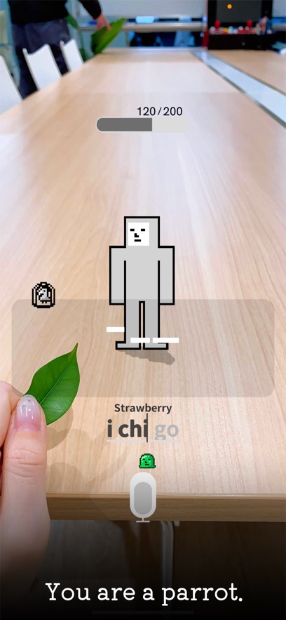 鹦鹉和你的声音玩耍
