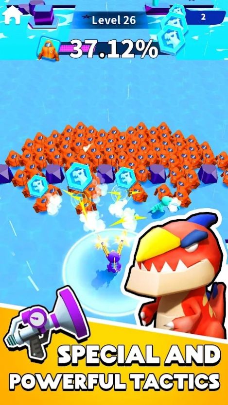 安卓恐龙冲刺群射游戏中文版 v1.101app