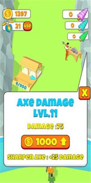 安卓放置伐木英雄游戏安卓版 v1.0.1软件下载
