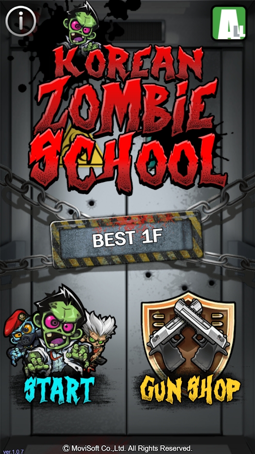 安卓韩国僵尸学校游戏中文版 1.0.1app