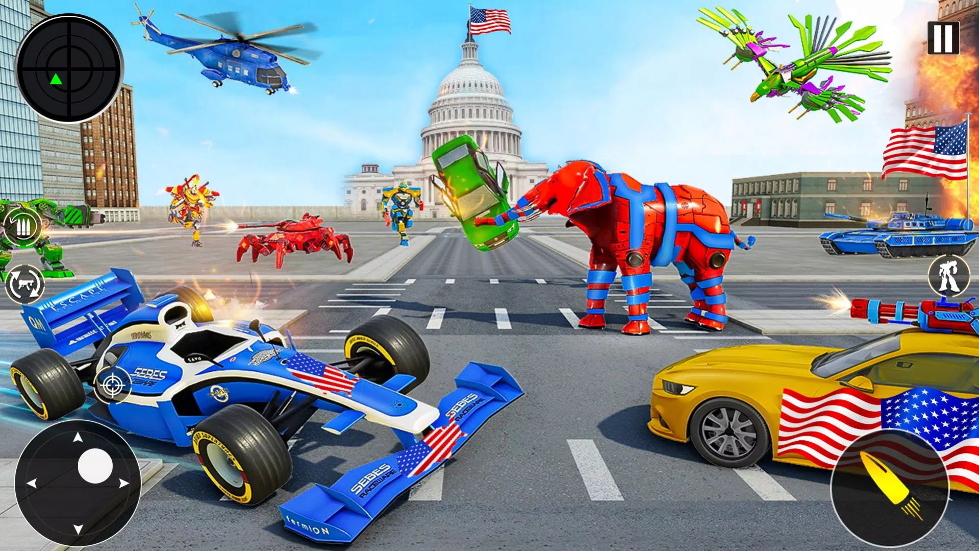 安卓蜘蛛机器人超级绳索英雄游戏安卓版 v1.4.0app