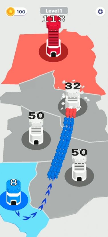 安卓人群大战游戏正版最新版（crowd battle） v2.0.1软件下载