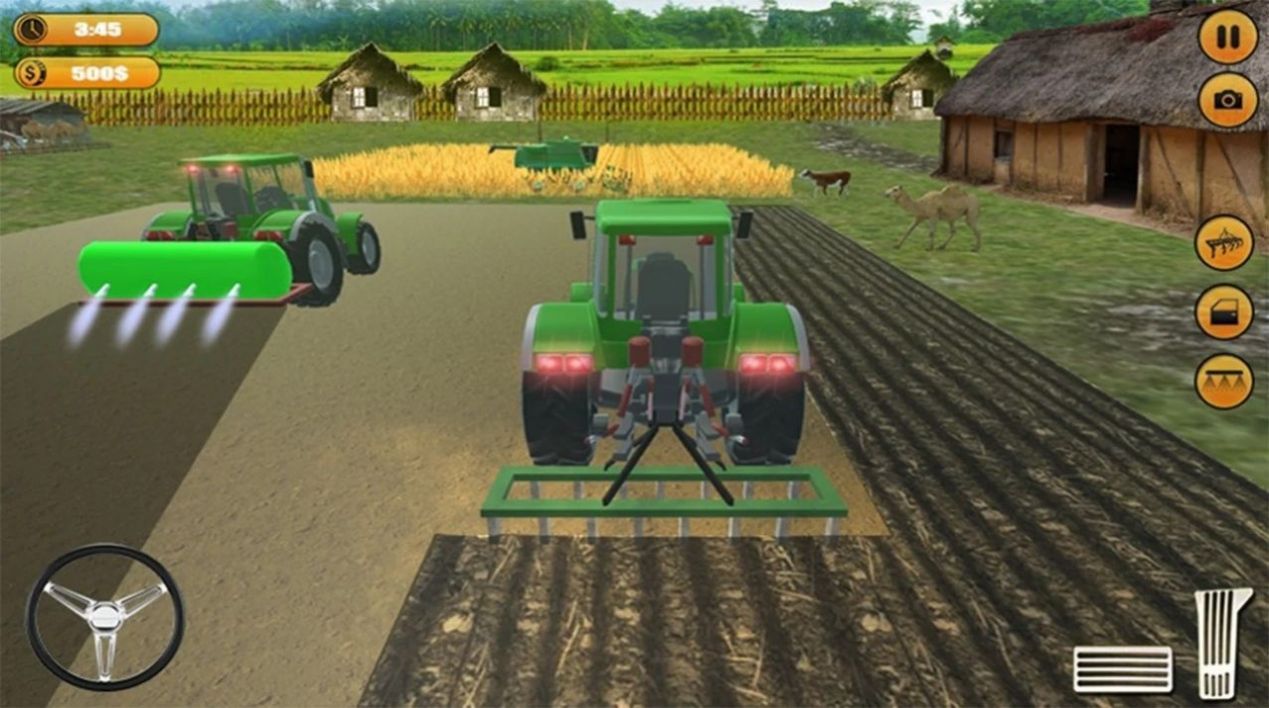 安卓真正的拖拉机农业模拟游戏2022手机版（real tractor farming sim） v1.09软件下载