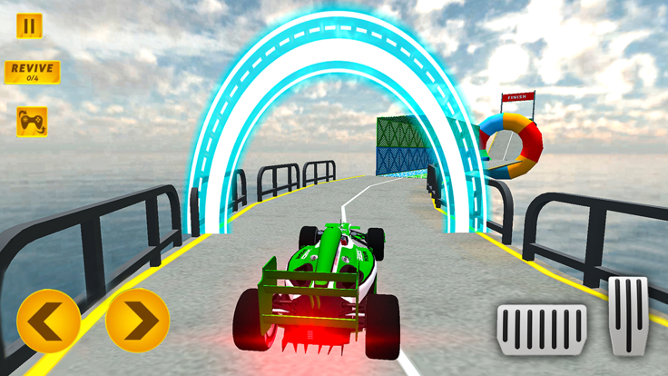 安卓方程式赛车特技坡道app