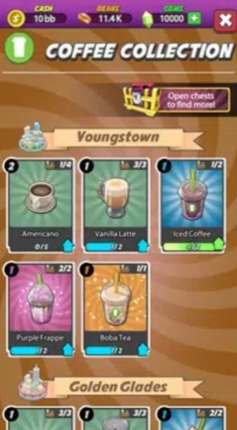 安卓咖啡狂热游戏中文最新版（coffee craze） v1.01.015.000软件下载
