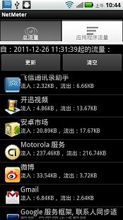 安卓netmeter网络流量监测app