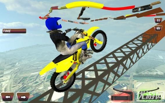 安卓愉快的自行车特技游戏软件下载