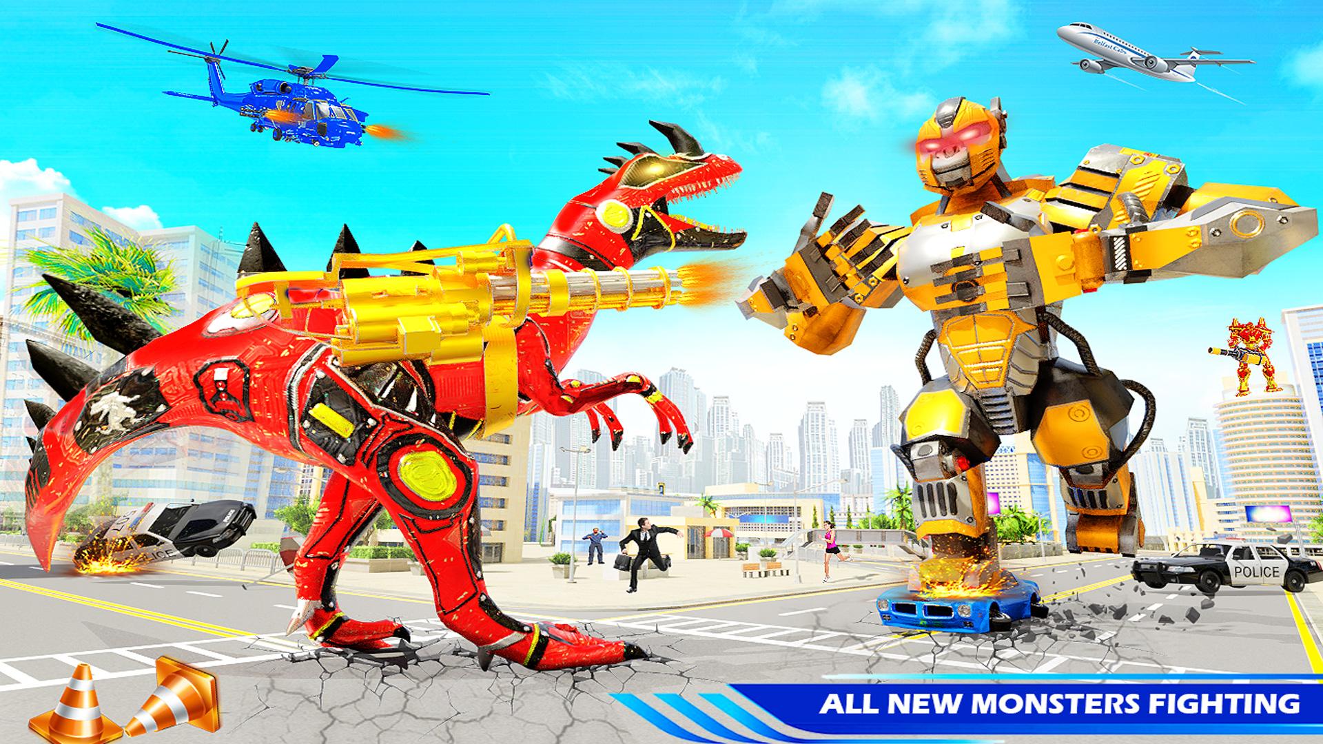 安卓大猩猩机器人战斗模拟游戏安卓版 v16软件下载