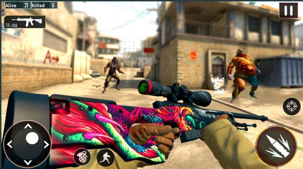 安卓城市僵尸生存狙击射击游戏安卓版 v1.0app