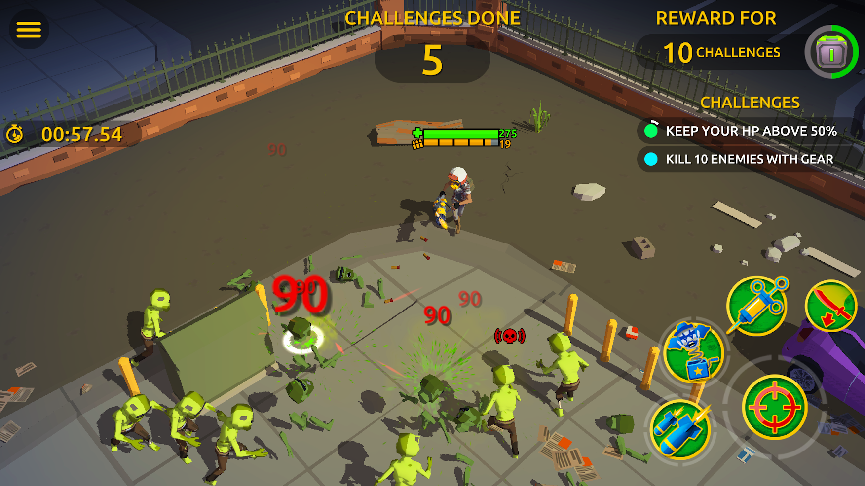 安卓爆炸僵尸小分队app