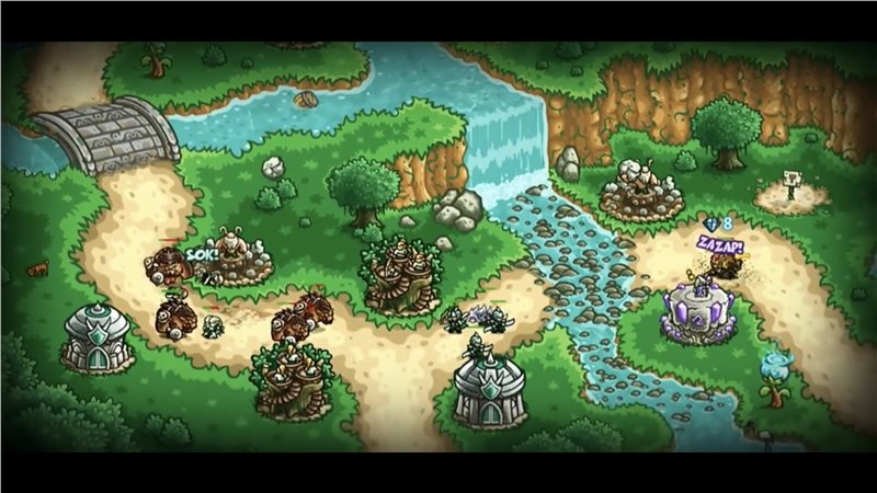 安卓王国保卫战起源999999钻999999金币破解游戏app