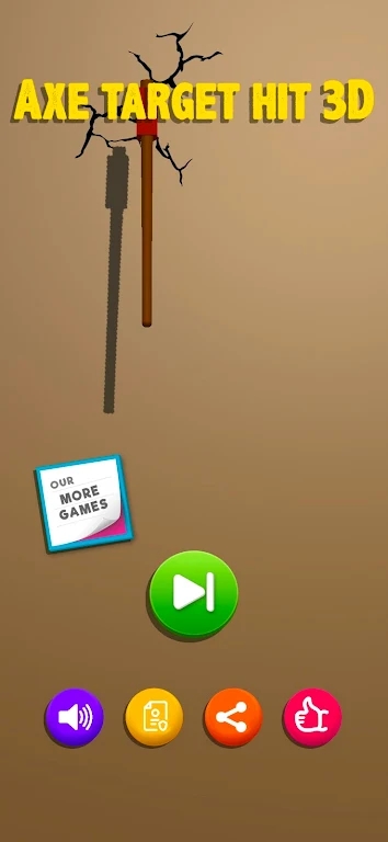 斧头目标命中3d