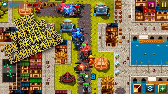 安卓战士塔防软件下载