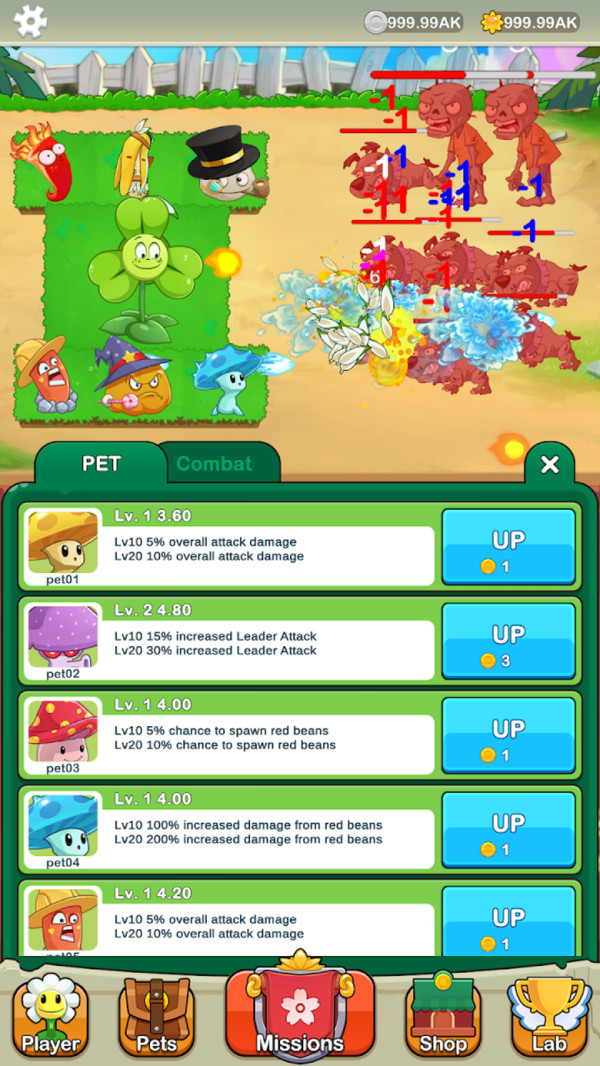 安卓保卫花园僵尸战争app