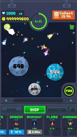 安卓闲置太空战争app