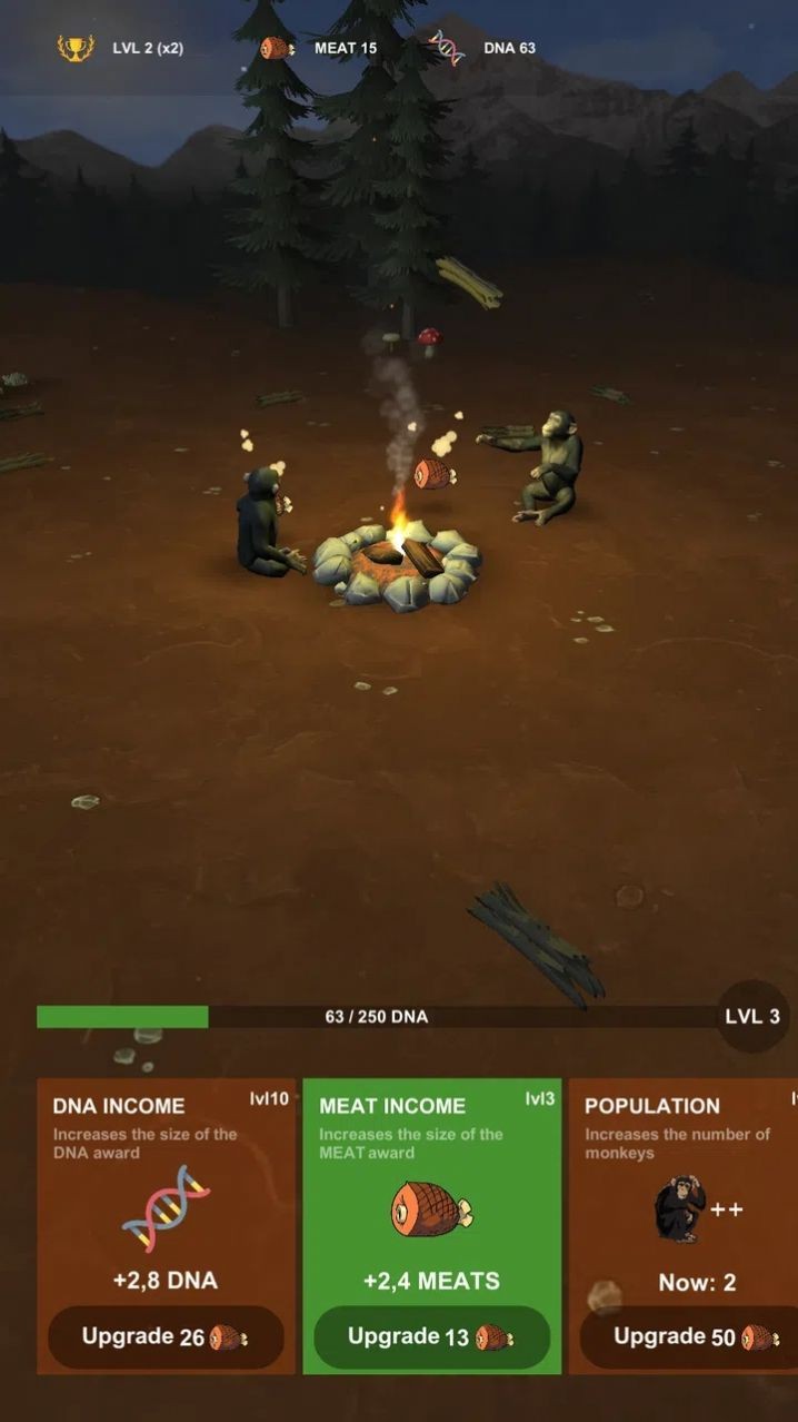 安卓篝火进化论app