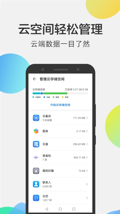 安卓华为云空间 网页版app
