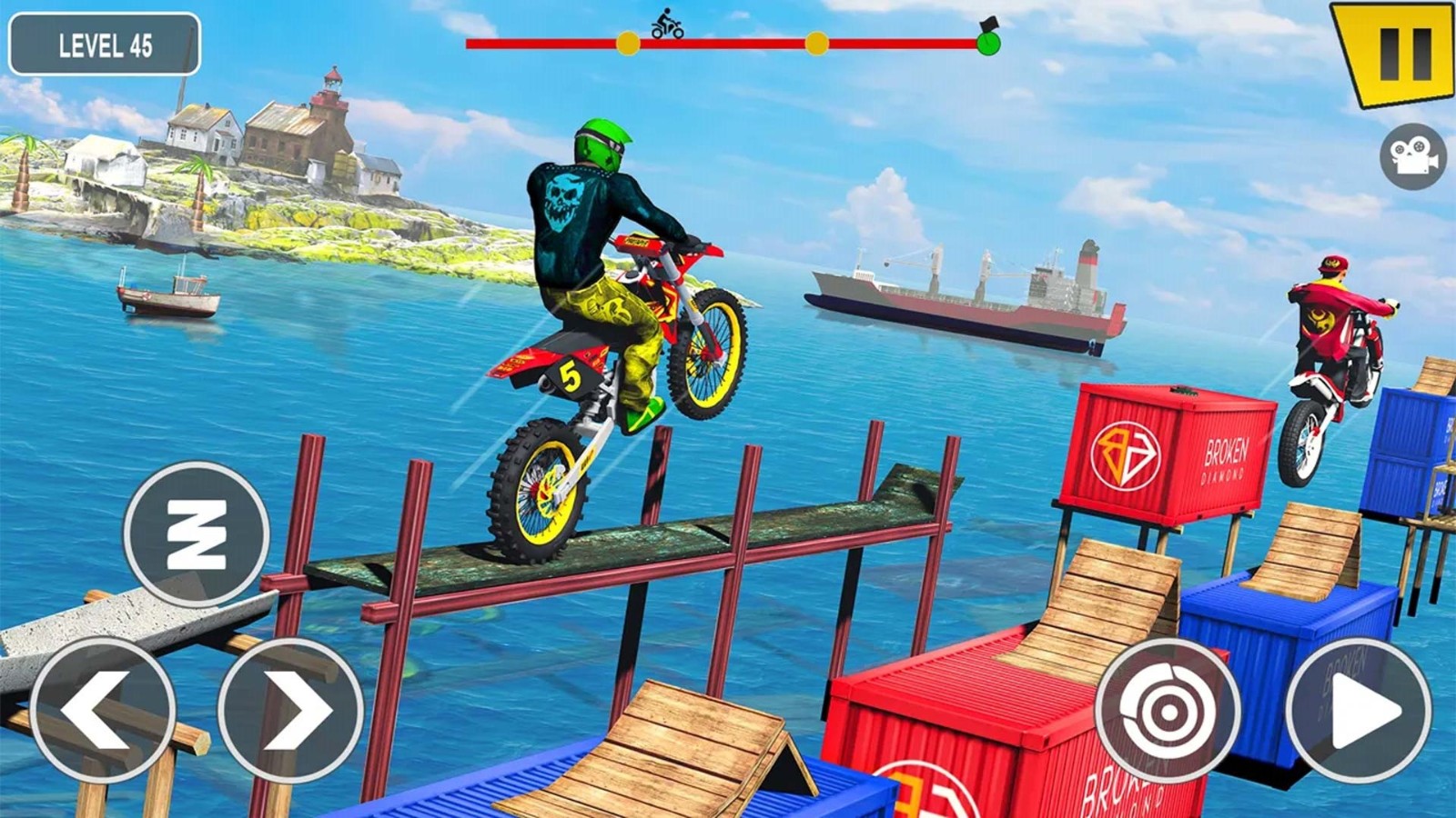 安卓模拟城市摩托车竞速app