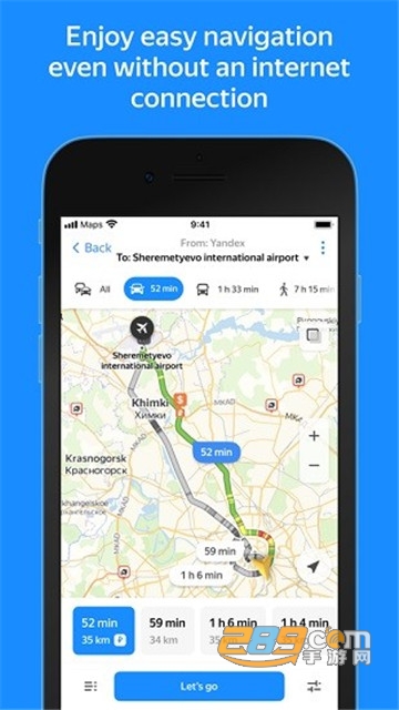 安卓yandex mapsapp