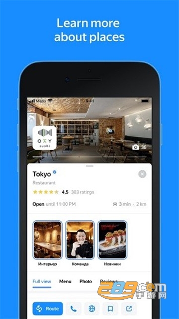 yandex maps下载
